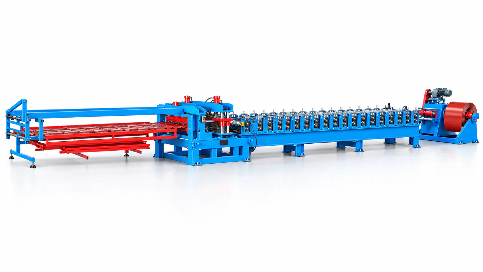 24/183 Metal Kiremit Hattı yatay render görünümü